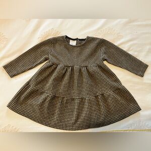Zara 12-18 month Classic Houndstooth Kids Dress